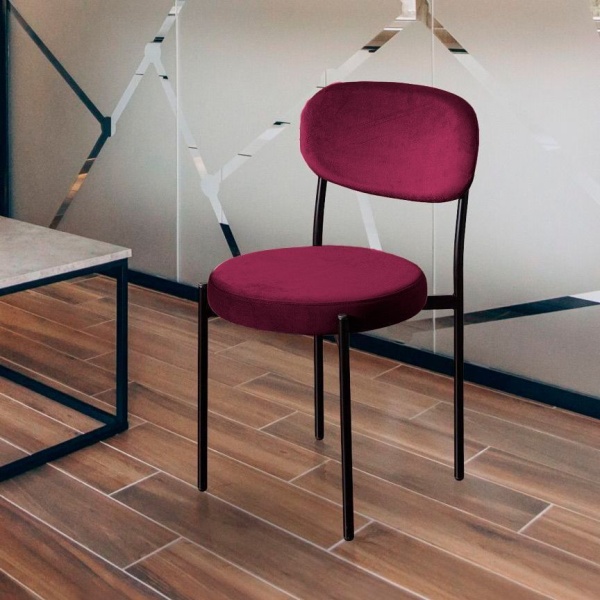 Стул Mason, бархат винно-красный 16 от интернет-магазина IDODOM.RU