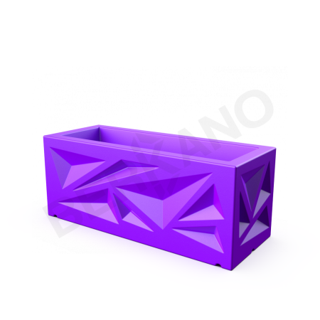 Кашпо Icelandic Horizontal DB Deep Violet