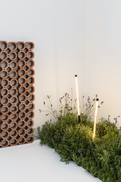 Лампа Bambou 1268 с шипом черная LED 8W 2200K от интернет-магазина IDODOM.RU