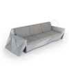 Диван Quaro с подушками Graphite, Graphite