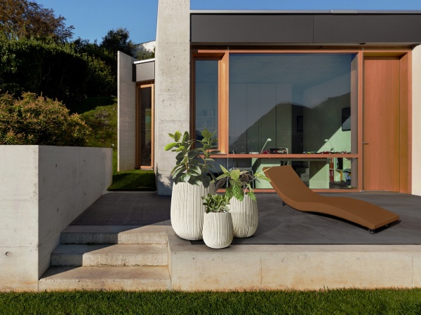 Набор из 3-х кашпо Terras I бежевый от интернет-магазина IDODOM.RU