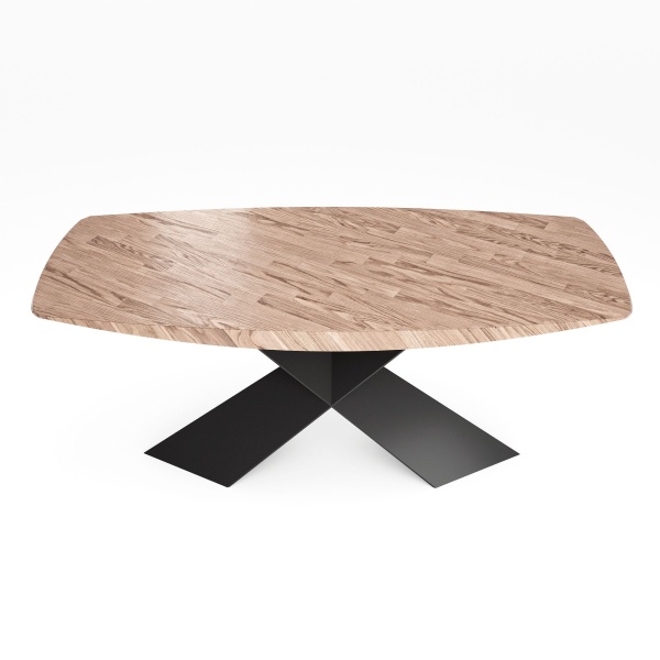 Стол овальный Tyler 180, шпон светлый от интернет-магазина IDODOM.RU