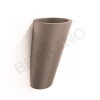Кашпо Parette 90 DB кофейного цвета