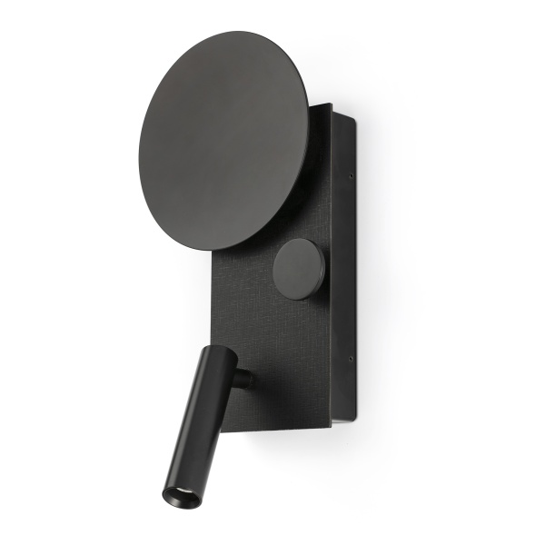 KLEE Бра с ридером справа LED10W черное 3W 2700K DIM от интернет-магазина IDODOM.RU