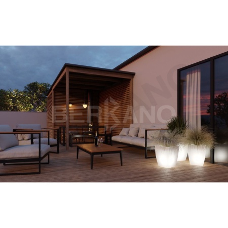 Кашпо Tenero 50 Snow White от интернет-магазина IDODOM.RU