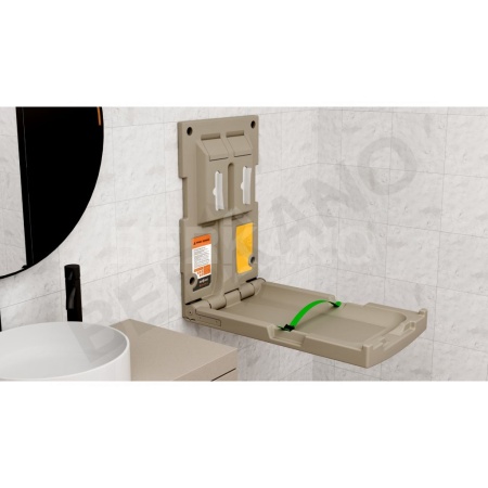 Пеленальный столик вертикальный BERKANO Kids Snow White от интернет-магазина IDODOM.RU