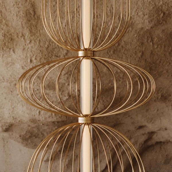 Подвесной светильник Pepo C1315/40 золотой от интернет-магазина IDODOM.RU