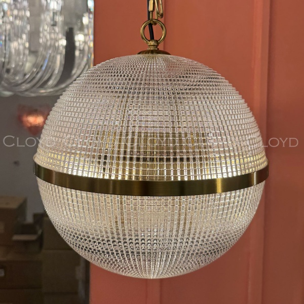 Подвесной светильник Cloyd BEHAIM P3 / Ø30 см - латунь (арт.11693) от интернет-магазина IDODOM.RU