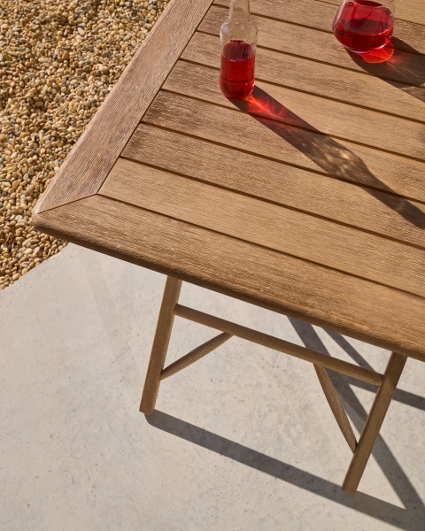 Складной стол Dandara деревянный 66 x 66 см от интернет-магазина IDODOM.RU