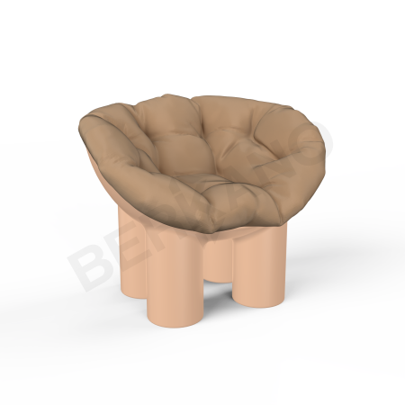 Кресло SLON Kids Terracotta, Cappuccino