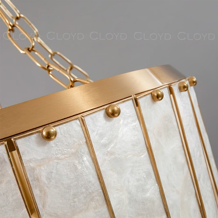 Люстра Cloyd PUARO C5 / Ø52 см - латунь (арт.11620) от интернет-магазина IDODOM.RU