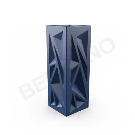 Кашпо Icelandic Vertical DB Wave Blue