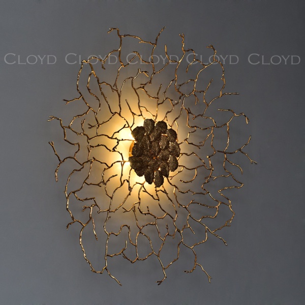 Бра Cloyd RELICT W4 / Ø80 см - латунь (арт.20299) от интернет-магазина IDODOM.RU