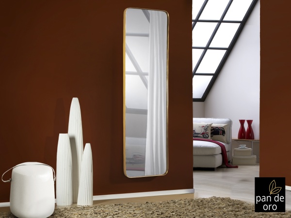 Зеркало прямоугольное Orio 51X165 золото от интернет-магазина IDODOM.RU