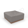 Пуф Fame с подушкой Brown, Graphite