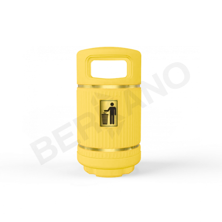 Урна круглая BERKANO Yellow