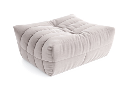 Пуф ДеФранс™️ 90/70 - Mistral шенилл