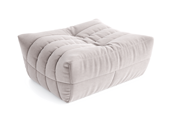 Пуф ДеФранс™️ 90/70 - Эконом микровелюр