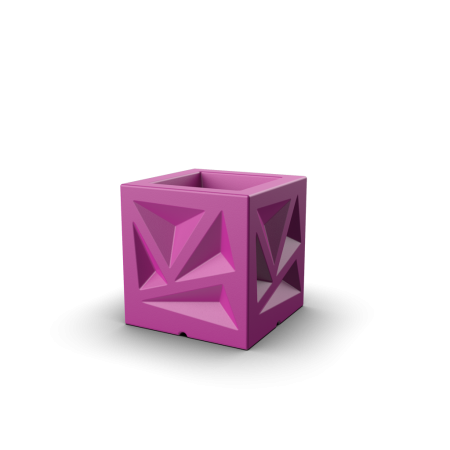 Кашпо Icelandic Cube DB Royal Purple