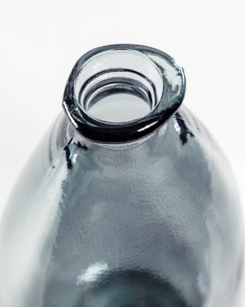 Ваза Lhad 36 cm синее стекло от интернет-магазина IDODOM.RU