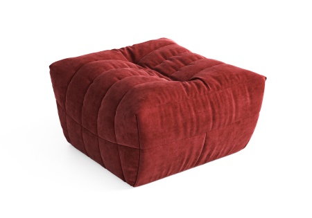 Пуф ДеФранс™️ Слим 70/70 - Ямайка шенилл уличная