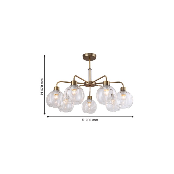 Люстра Monto от интернет-магазина IDODOM.RU