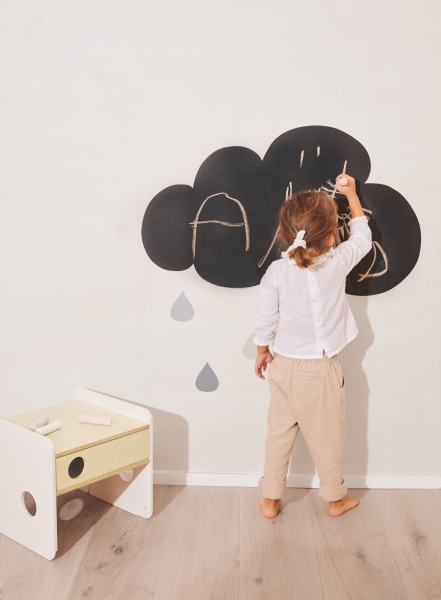 Настенная наклейка Agripa в виде тучи 73 x 86 см от интернет-магазина IDODOM.RU