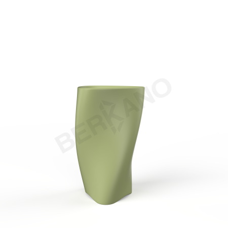 Кашпо Twist 90 DB Olive green
