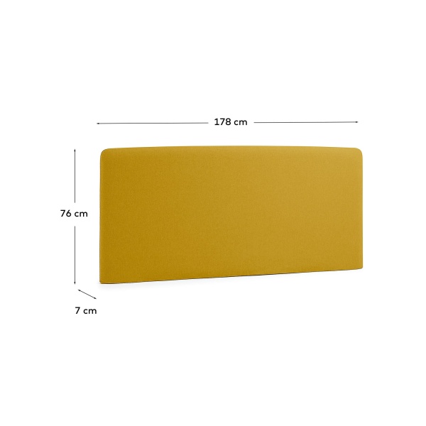 Изголовье Lydia 160 горчичный от интернет-магазина IDODOM.RU