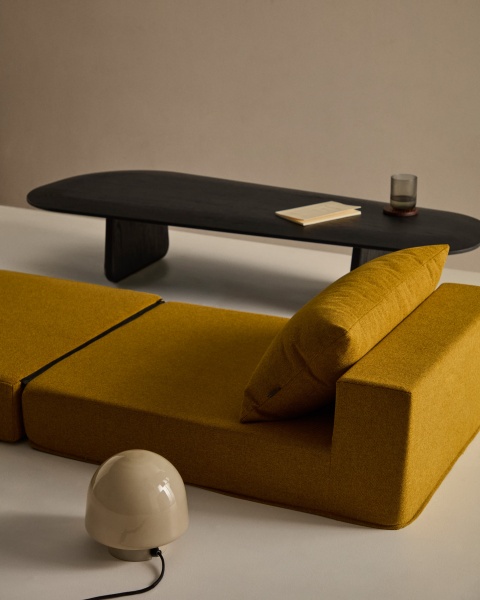 Arty горчичный трансформируемый пуф/кровать 70 x 89 (200) см от интернет-магазина IDODOM.RU