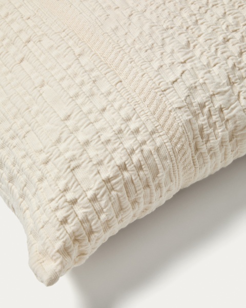 Комплект из 2 чехлов для подушек Raylo из хлопка с текстурой и полосками 50 x 50 см от интернет-магазина IDODOM.RU