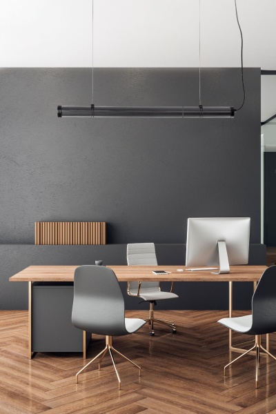 SCUBA UGR 1200 настенный светильник черный 36Вт 3000K CRI90 50° DALI от интернет-магазина IDODOM.RU