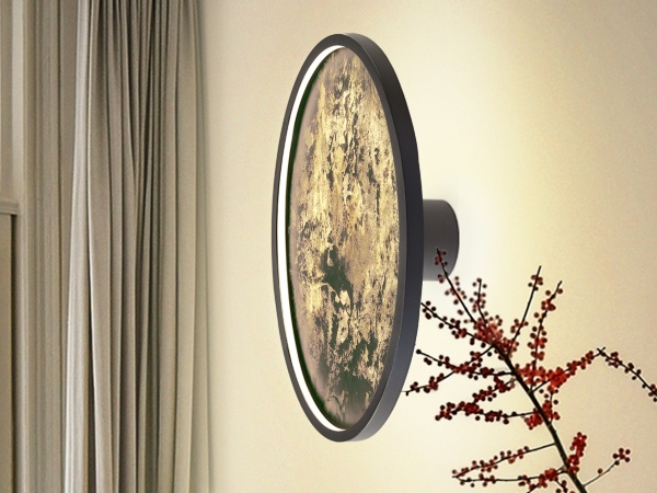 Настенный/потолочный светильник Stone CCT- черный LED D60 от интернет-магазина IDODOM.RU