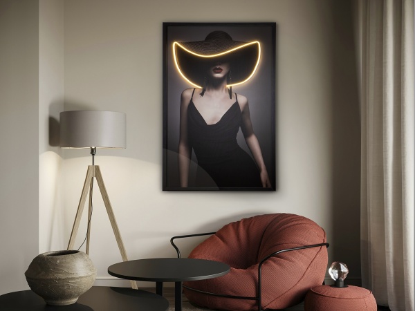 Картина в раме Pamela LED 80X120 от интернет-магазина IDODOM.RU