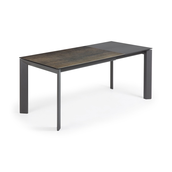 Обеденный стол Atta керамика, коричневый от интернет-магазина IDODOM.RU