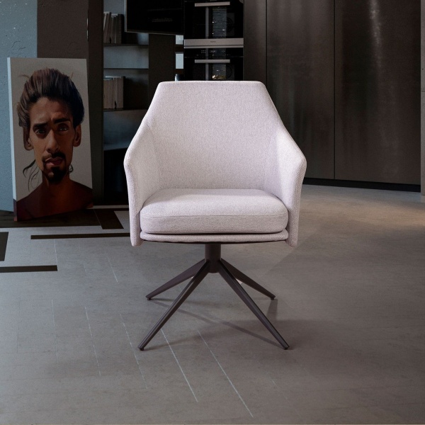 Стул с кручением Ben, светло-серый от интернет-магазина IDODOM.RU