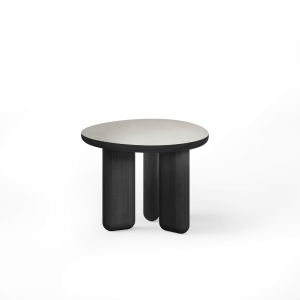 Журнальный столик Momo D600 массив / пластик hpl светлый бетон от интернет-магазина IDODOM.RU