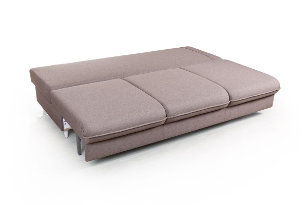 Hans диван-кровать прямой без подлокотников рогожка серый от интернет-магазина IDODOM.RU