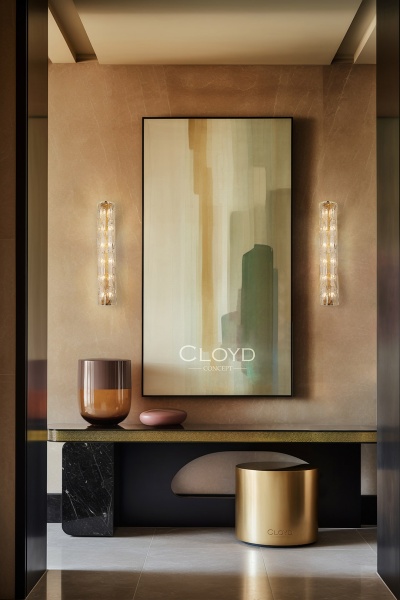 Бра Cloyd GINEA W2 / выс. 45 см - латунь (арт.20253) от интернет-магазина IDODOM.RU