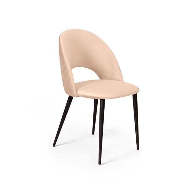 Стул Max ромб, бархат бежевый 5 от интернет-магазина IDODOM.RU