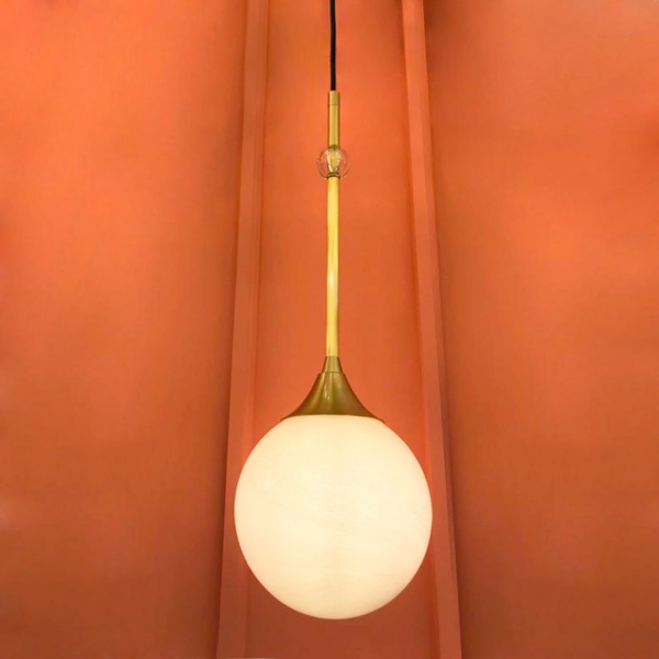 Подвесной светильник Cloyd TAOS-B P1 / Ø18 см - латунь (арт.10861) от интернет-магазина IDODOM.RU