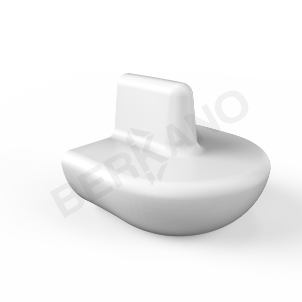 Скамейка Urban Armrest модуль 1 Snow White