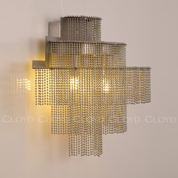 Бра Cloyd ONASSIS W3 / выс. 27 см - хром (арт.20371) от интернет-магазина IDODOM.RU