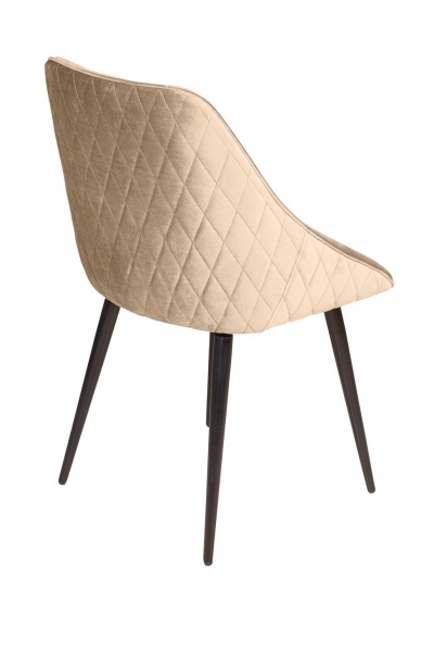 Стул Neo ромб, поворотный на 360 градусов, бархат бежевый 5 /опора конус от интернет-магазина IDODOM.RU