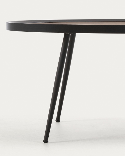 Журнальный столик Kamelia из шпона ореха от интернет-магазина IDODOM.RU