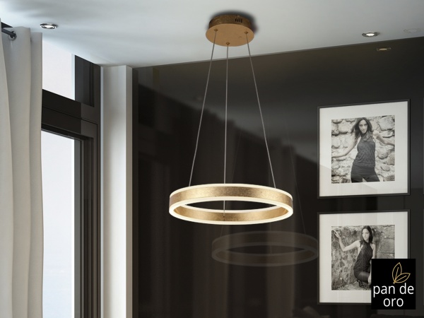 Подвесной светильник Helia 50Ø золотой от интернет-магазина IDODOM.RU