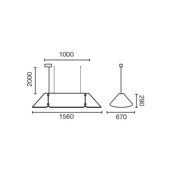 Люстра Fonovia серая 84 см 25W 4000K от интернет-магазина IDODOM.RU