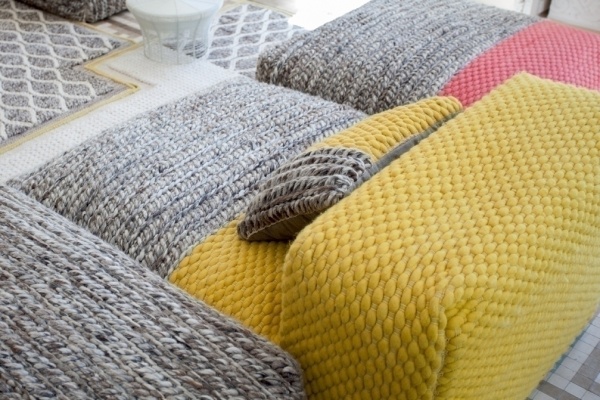 Пуф модульный Mangas Space Plait Yellow от интернет-магазина IDODOM.RU