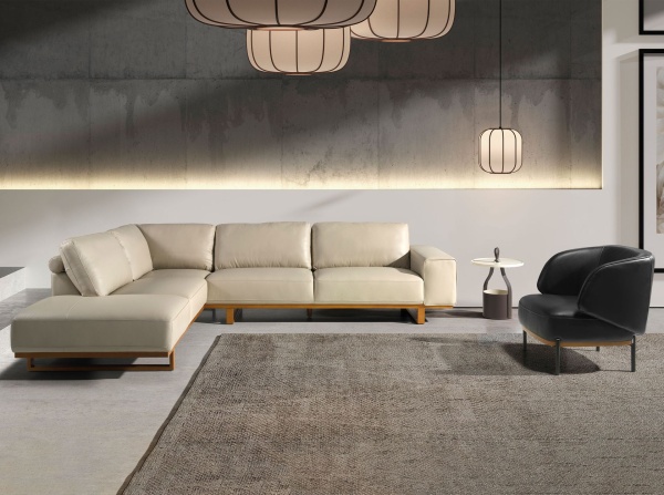 Круглый угловой стол BRC6589 /2067 с ручкой из кожзама от интернет-магазина IDODOM.RU