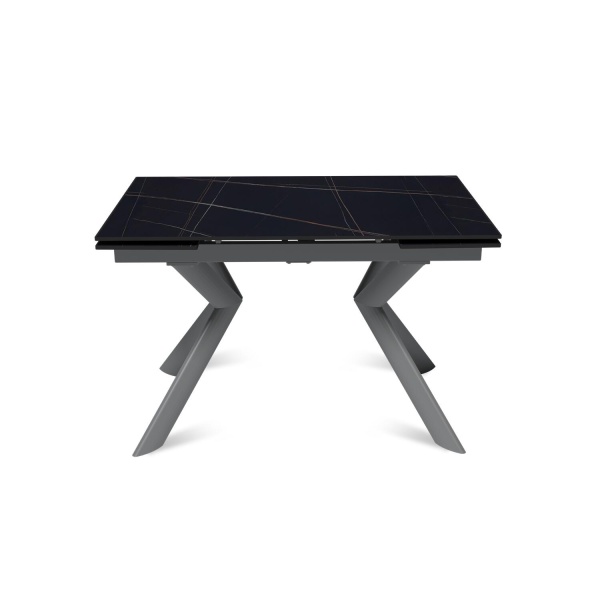 Стол раскладной Bridge (120+30+30), керамика матовая Black Gold от интернет-магазина IDODOM.RU